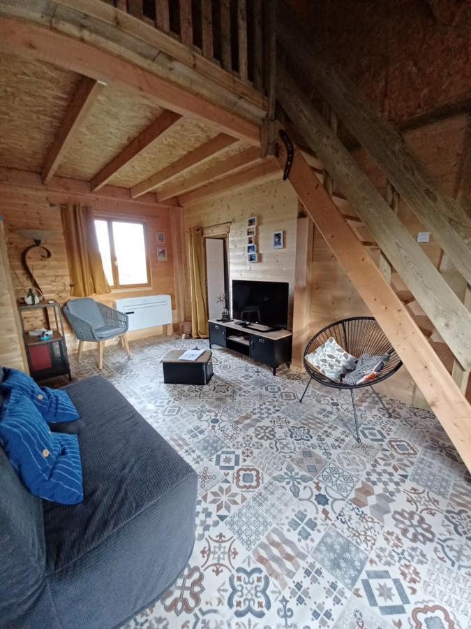 Chalet Chaleureux Avec Parking Garage Motos, Velos La Chapelle-aux-Chasses Экстерьер фото